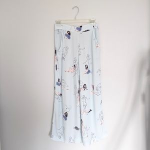 Aritzia Wilfred FAUN PANT in Sage/Grey Size S